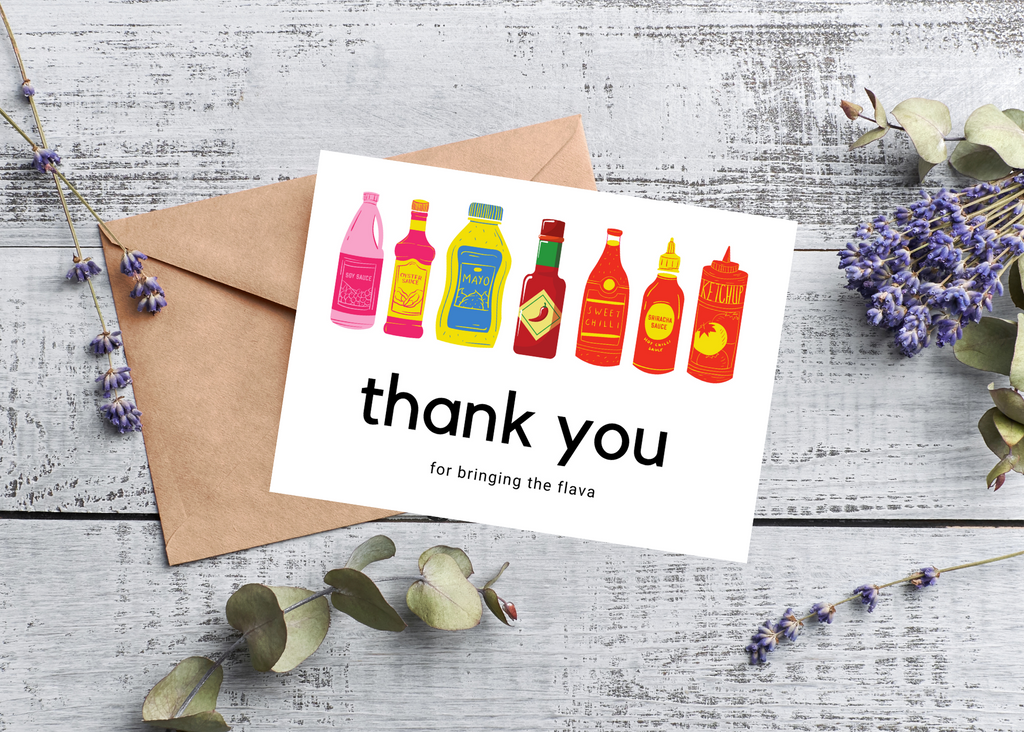 THANK YOU FOR BRINGING THE FLAVA
