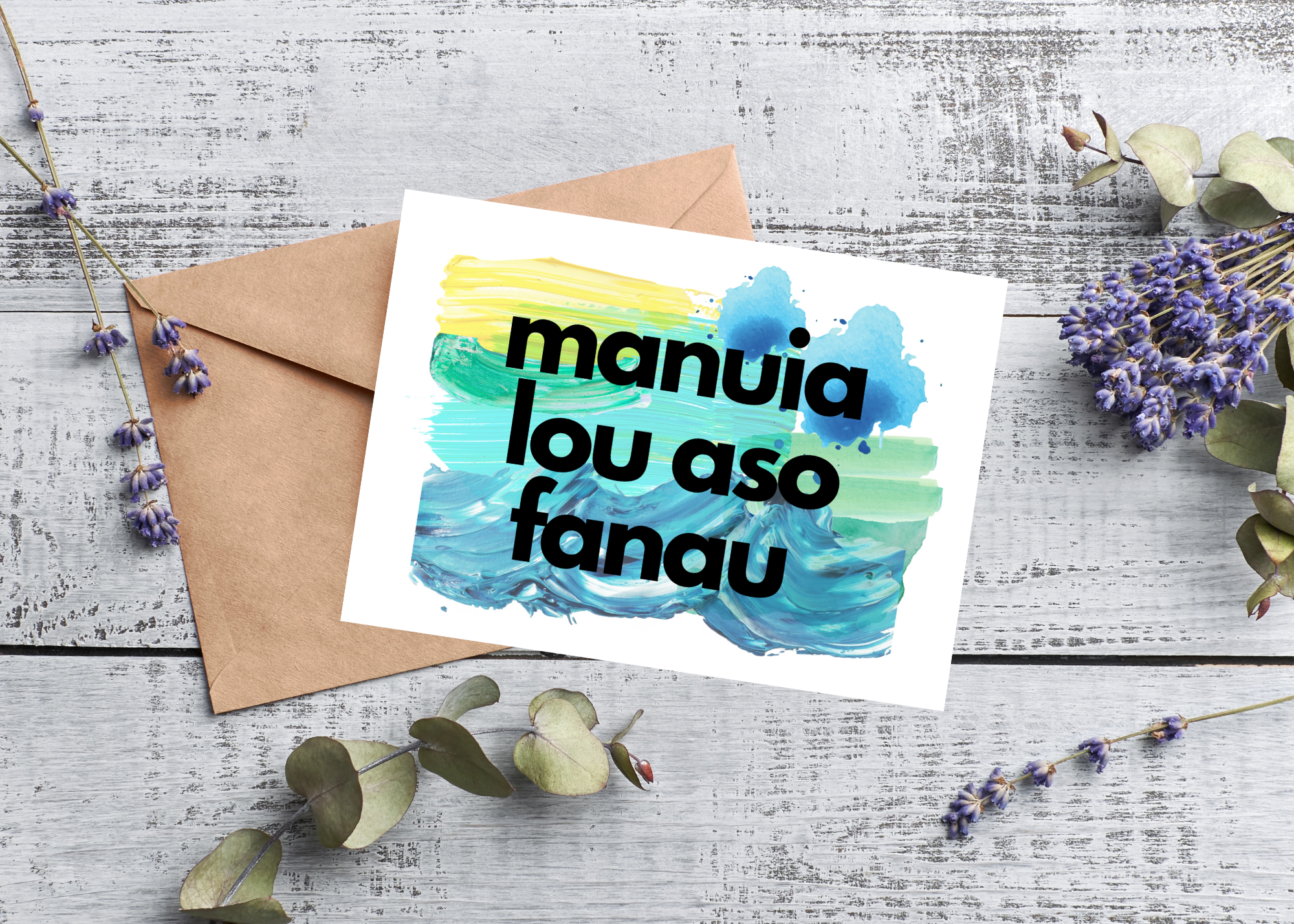MANUIA LOU ASO FANAU
